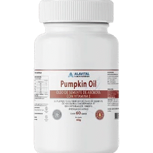 PUMPKIN OIL - OLEO DE SEMENTE DE ABOBORA - 60 CAPS - ALAVITAL