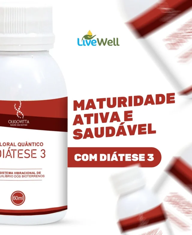 ✨ Viver a maturidade com equilíbrio é possível! ✨

A Diátese 3 é indicada para pessoas que estão na segunda metade da vida e desejam manter uma energia vital equilibrada, mesmo após anos de estresse, ansiedade e alterações emocionais.

Se esses padrões vibracionais não forem restabelecidos, o corpo pode ressoar com distúrbios neurovegetativos, cardiovasculares e hormonais.

Traga de volta o seu equilíbrio com os Frequenciais Quânticos Bioterrenos 💡

Viva sua maturidade com saúde e bem-estar!

Garanta o seu no nosso site!

#saudenatural #saudemental #saudebemestar #saudeemfoco #aromaterapia #aromaterapiabrasil #ortomolecular #medicinaortomolecular #terapiaortomolecular