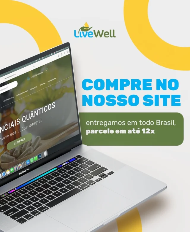 Quer cuidar da saúde com mais praticidade?
Compre pelo nosso site! 🛒

📦 Entregamos em todo o Brasil
💳 Parcele em até 12x
🌿 Produtos naturais, vibracionais e frequenciais para sua saúde e bem-estar.

👉 Acesse: www.livewellsaude.com.br

#saudenatural #saudemental #saudebemestar #saudeemfoco #aromaterapia #aromaterapiabrasil #ortomolecular #medicinaortomolecular #terapiaortomolecular